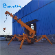 Electric Power Indoor Mirco Cargo Crawler Lifting Crane 3ton 9.7m Spider Crane with Rubber Track manufacturer