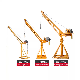 1000kg Outdoor Indoor Portable Small Jib Lift Monkey Mini Crane with Electric Hoist manufacturer