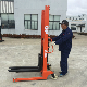  1 Ton Hand Hydraulic Stacker Lift Height 2.5 Meters.
