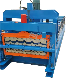 Electric Cutting Double Layer Galvanized Corrugated Steel Wholesale Ibr Red Metal Iron Roof Tiles Roofing Sheets Roll Forming Machines