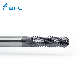 Bfl 4 Flutes Roughing Ball Nose CNC Fresa Rough Milling Cutter