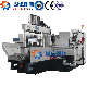  Heavy-Cutting Gear Type CNC Duplex Milling Machine for 1*1m Block Metal Milling