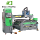  3D Wood Cutting CNC Router Machine for Woodworking Designs with Automatic Tool Changer