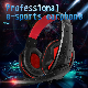  Factory Direct P40 Headset Black Red Ribbon Voice - Controlled Wired Headphones