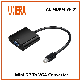  Anera High Speed Hot Sale Mini Dp Display to VGA Converter Video Converter Adapter Cable