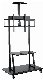 65 to 86 Conference Meeting Room Moveable Metal TV Display Cart Trolly Stand