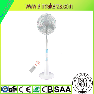 16" Rechargeable Solar Emergency AC/DC Stand Fan/Industrial Fan/Electric Fan/Ventilateur for Africa