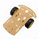  OEM ODM Intelligent Speed Car Chassis 2WD Smart Robot Car Kit for Arduino