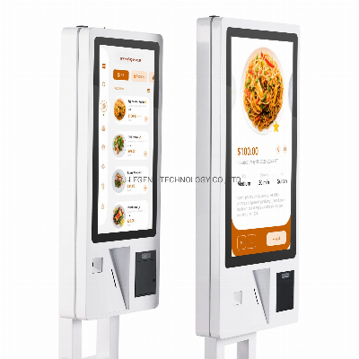 24" 32" Free Standing Touch LCD Panel Vending Self Service Machine Touchscreen Payment Solution Self Ordering Kiosk