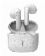  Classical Design Semi in ear True Wireless Earbuds Leather Pattern Technology