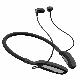  Waterproof Neckband Headphone Wireless Bluetooth Headsets for Sports Neck Band Wireless Earphone