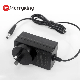 36W Detachable AC DC Power Supply 5V 12V 15V 16V 18V 19V 24V 36V 1A 2A 3A 4A Interchangeable Adapter with CE GS FCC Approval