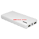  OEM/ODM Mini Portable Mobile Phone Charger with 2 USB 10000mAh Power Bank