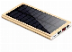  Power Bank Portable Solar Charger 8000mAh 10W Mobile Power Solar Panel for Smartphone, Tablet Compatible