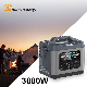  Mobile Solar Generator Power Supply 3000W Portable Energy Storage Power Station