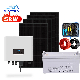  3kw 5kw 8kw 10kw 15kw 20kw 30kw 50kw Solar System Hybrid Home and Industrial Inverter Battery and Monocrystal Panels