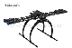 Iron Man 650 Foldable Quad-Copter Frame (plastic landing skid) Tl65b02] Multi-Copter Frame