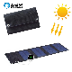 Solarparts 5V 7W Foldable Mono Solar Panel USB Charger Portable Powerbank 4 Panels Fabric Battery Outdoor Charge Camp Mobile Phone