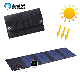 Solarparts 5V 7W Foldable Mono Solar Panel USB Charger Portable Powerbank 4 Panels Fabric Battery Outdoor Charge Camp Mobile Phone