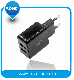  5V 2.4A 2 Ports USB Wall Charger for iPhone/Samsung