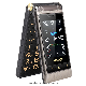  Yeemi G10-C Dual SIM 2.8/2.4 Inch Dual Screen Flip Phone 1800mAh Battery 2g Cellphone with Rear Camera Phone Mobile