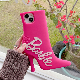  Pink High Heeled Shoes Mobile Phone Case for iPhone 7 8 X Xr Xs 11 12 13 14 15 PRO Max