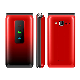  Uniwa T320e 2.4 Inches Unlocked 2g Flip Phone Keypad Feature Phone