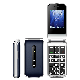  Uniwa F247L 2.4 Inch 2 SIM Sos Button 4G Feature Phone Flip Phone