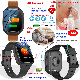  Quality 4G LTE Waterproof IP67 colorful touch screen Elderly fitness personal security GPS Tracker with fall alert heart rate blood pressure thermometer D44