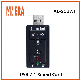 Hot Selling External Audio Adapter USB Sound Card with Stereo Virtual 7.1 Channel USB External Sound Card