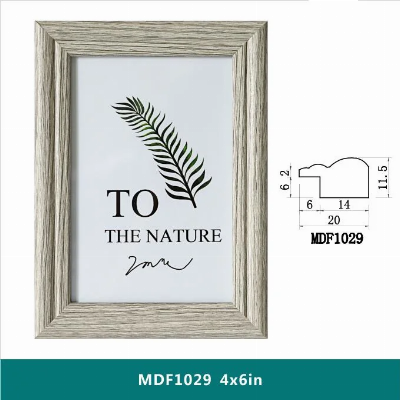Hot Sale MDF 4X6" Photo Frames for Vertical or Horizontal Tabletop Display Wall Mount