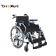 Quick Release Pneumatic Rear Wheel Aluminum Wheelchair for Disabled and Elderly