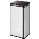  Big Stainless Steel Auto Sensor Dustbin Intelligent Trash Can Bucket Touchless Garbage Waste Bin