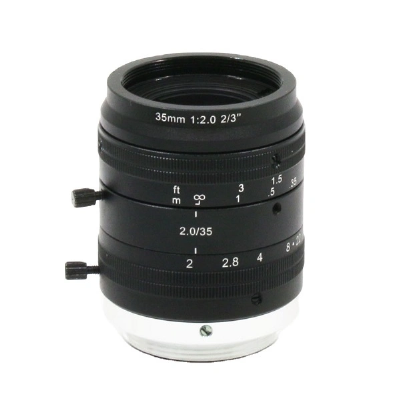 10MP 35mm 2/3" F2.0-22 C Mount Fixed Fofus Camera Machine Vision Lens