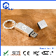 Metal U Flash Disk with Keyring Etching Custom Logo USB 16GB 32GB