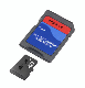 Flash Memory SD Card TF Card with SD Adapter & USB Adapter