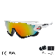  New UV400 PC Frame Mirrored Lenses Protection Cycling Sports Sunglasses for Unisex