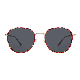 Fashion Trend Style Metal Sunglasses Popular Colorful Tac Lens Sun Glasses