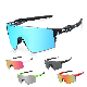  UV400 Frameless Custom Logo Mens Sport Sunglasses Running Glasses