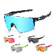 UV400 Frameless Custom Logo Mens Sport Sunglasses Running Glasses