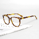  Ready to Ship New Design Hot Selling Fashion Retro Trend Anti Blue Light Glasses Frame Oversized Acetate Eyewear