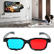 Custom Logo 3D Glasses TV Movie Dimensional Anaglyph Video Frame 3D Vision Glasses DVD Game Vr Glasses