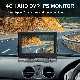  4PCS Wired 1080P Rear View Camera System with 10.1inch Player Video Split Monitor for Forklift
