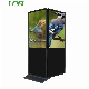 Indoor Double Faces LCD Display Two Sides Touch Screen Media Digital Signage