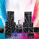 Passive Waterproof Double 12 Inch Two Way Line Array System Speakers T. I PRO Audio