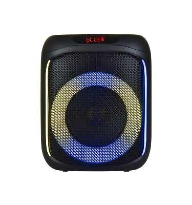 Portable Speaker 6.5 "Speaker Color LED Rechargeable Party Speaker