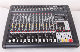 Professional Built-in 99 Digital Dual-Effects 8 Channel Amplifier Console Powered Audio Mixer