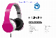  Wired on Ear Stereo Headphone Stretchable Headphone with Detachable Audio Cable 12p20