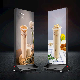 Exhibition Booth Luminous Vertical Frameless LED Double-Sided Mobile Light Box Advertising Display