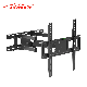 Factory Price Full Motion Universal Cantilever TV Wall Mount Max Vesa 400*400mm TV Bracket